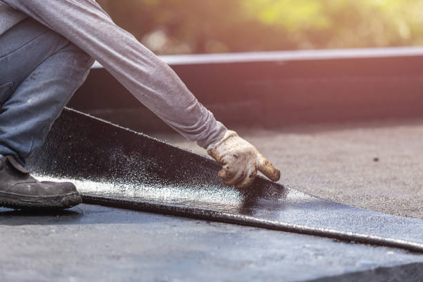 Professional Basement Waterproofing technician working in Long Lake, IL